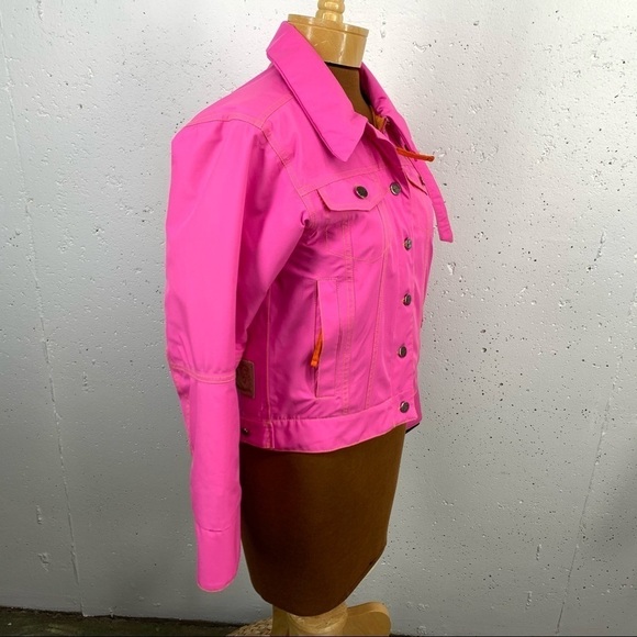 JC de Castelbajac Small Fuchsia Pink Ski Jacket - Picture 5 of 14